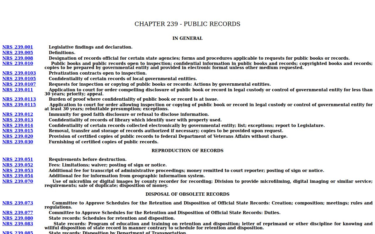 Humboldt County arrest warrant lookup public record statute